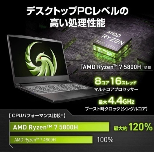 MSI ゲーミングpc ノート ほぼ新品 高性能パソコン 【公式通販】