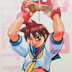 さくらがんばる　春日野さくら等身大ポスター