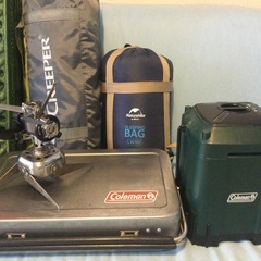 ソロキャンプ　ソロテント　ツーリングキャンプ11点セット　クッカー追加‼️