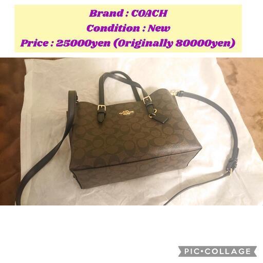 新品 コーチ COACH シグネチャー ショルダーバッグ