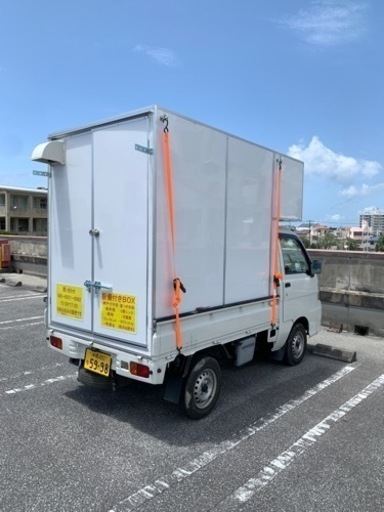 キッチンカー　荷台のBOXの販売です　中にある設備全て込み　営業許可対策OK