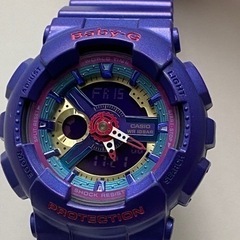 Baby-G  5338 p 美品  バープル  紫