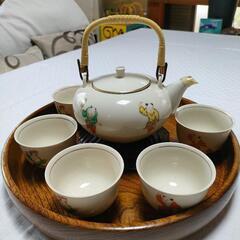 中国茶セット🍵【たち吉】急須＋湯呑5客つき