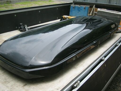 早い者勝ち　人気の黒　艶あり　RV　INNO　大型　ルーフボックス　BR55　ワイド　キャンプ　釣り　スキー　スノボ　アウトドア