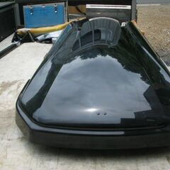 早い者勝ち　人気の黒　艶あり　RV　INNO　大型　ルーフボックス　BR55　ワイド　キャンプ　釣り　スキー　スノボ　アウトドア