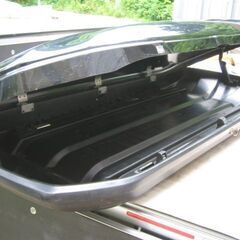 早い者勝ち　人気の黒　艶あり　RV　INNO　大型　ルーフボックス　BR55　ワイド　キャンプ　釣り　スキー　スノボ　アウトドア