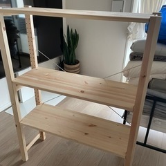 商談中  IKEA ラック 本棚 下駄箱 チェストたんす 木製