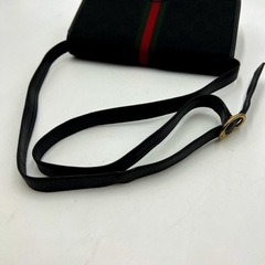 極美品】グッチ GG柄 キャンバス シェリーライン ショルダーバッグ