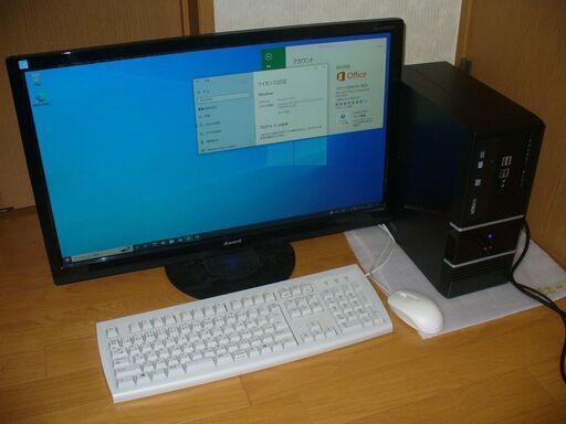 ㉓Core i3 3240 Windows 10 Pro / Office 2016 Professional インストール済（ライセンス認証済）小型デスクトップPC㉓