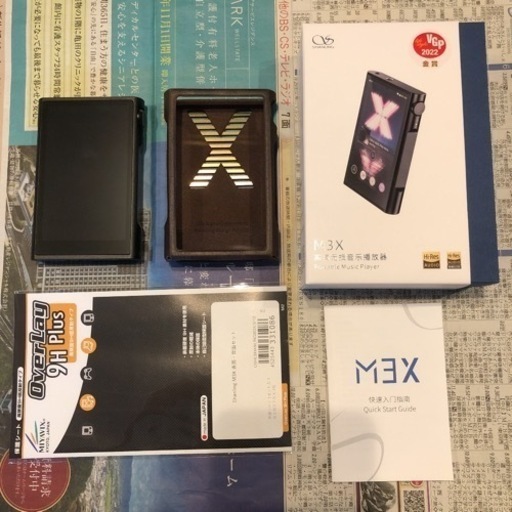 SHANLING  M3X  ブラック　レザーケース付き　未使用に近い状態