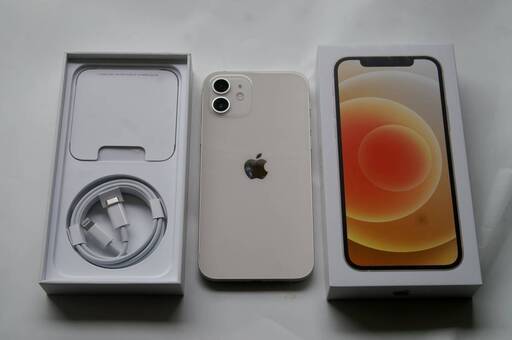新品 アップル apple iPhone12 128GB WHITE アイフォン12 白 ホワイト