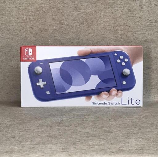 ニンテンドースイッチライト青＋モンハンライズ値下げしました