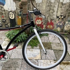 2623】クロス 700c リアタイヤ・サドル新品 13,800円（防犯・税込）