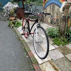 2623】クロス 700c リアタイヤ・サドル新品 13,800円（防犯・税込）