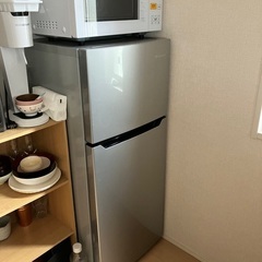 【取引中】冷蔵庫　保証期間有り　1人〜2人暮らしサイズ