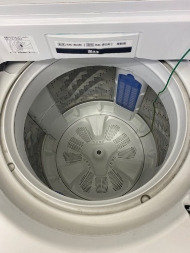 洗濯機　パナソニック　8.0kg洗い　2017年　エコナビ　NA-FA80H5 Panasonic 動作品