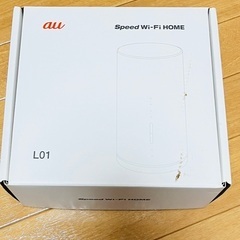 au Speed wifi HOME L01 Wi-Fiルーター