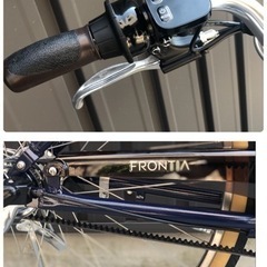 新車☆ブリヂストン 電動アシスト自転車 フロンティアＤＸ 特別仕様車　限定 子供乗せOK　両輪駆動 走りながら充電