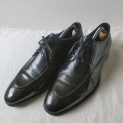 洋服の青山 革靴 25.5センチ 黒