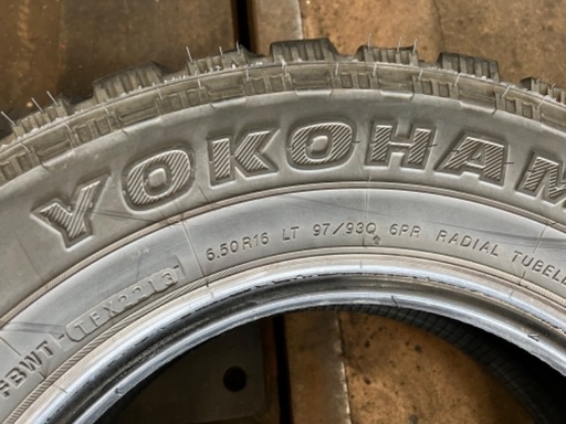 最終値下げ YOKOHAMA ジオランダーMT + 6.50R16 中古タイヤ