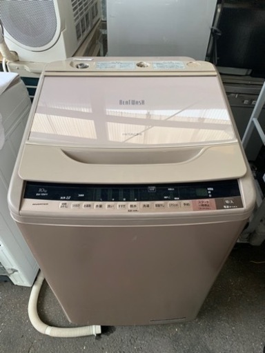 日立 2016年製 全自動電気洗濯機（10kg） ビートウォッシュ BW-10WV