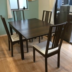 IKEA ダイニングテーブル 6人 家具の中古が安い！激安で譲ります・無料  
