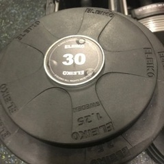 引取限定 ELEIKO 30KG ダンベル 使用期間3ヶ月