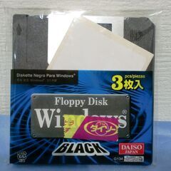 新品デッドストック　3.5インチフロッピーディスク　３枚組　2HD