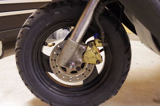 大阪発 ブレンボ移植済 前後タイヤ新品 JOGスポーツ3RY 全国陸送対応