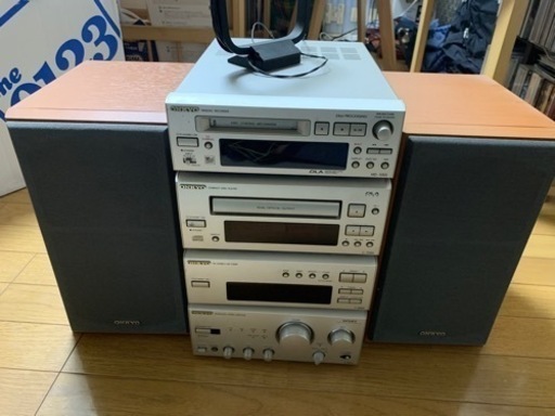 ONKYOコンポ ラジオ、CD、MD