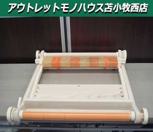 美品 クローバー 手織り機 咲きおり 最大織り幅40㎝ 30羽 付属品付き
