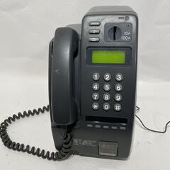 公衆電話 NTT PT-1PS 1992年製  灰/グレー 通電...