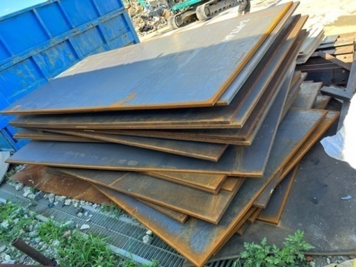 敷鉄板 5×10 厚さ22mm 福岡発 1枚88.000円(消費税込み) 敷鉄板 5×10 厚さ22mm 福岡発 1枚88.000円(消費税込み)