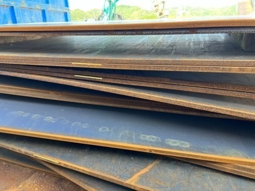 敷鉄板 5×10 厚さ22mm 福岡発 1枚88.000円(消費税込み) 敷鉄板 5×10 厚さ22mm 福岡発 1枚88.000円(消費税込み)