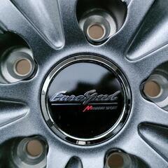 値下げ【夏タイヤに♫】【ほぼ未取付品】ほぼ新品 傷ほぼ無し アルミホイール ４本 17インチ 114.3