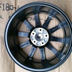 値下げ【夏タイヤに♫】【ほぼ未取付品】ほぼ新品 傷ほぼ無し アルミホイール ４本 17インチ 114.3