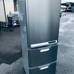 ET1668番⭐️384L⭐️三菱ノンフロン冷凍冷蔵庫⭐️