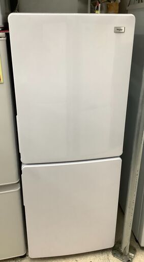 Haier/ハイアール 2ドア冷蔵庫 148L JR-NF148B 2020年製 ホワイト【ユーズドユーズ名古屋天白店】J1930