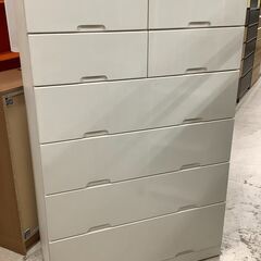 6段チェスト 白【ユーズドユーズ名古屋天白店】