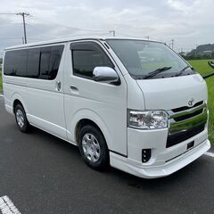 【ネット決済】ハイエース　ロングスーパGL　車検1年付　内装も外...