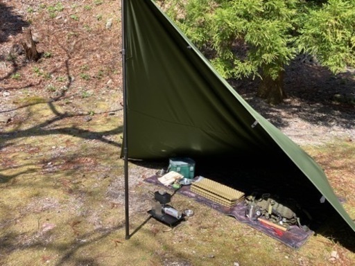 TCタープ 3×3 正方形　goglamping