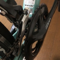 室内保管 Bianchi VIA NIRONE7 SORA フルクラムレーシングクワトロホイール装着