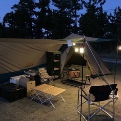 コールマン　ワンポールテント・タープセット　