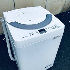 ♦️EJ1674番SHARP全自動電気洗濯機 【2013年製】