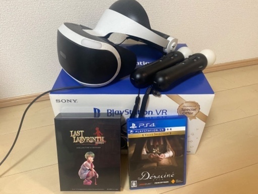 【PSVRセット】ソフト2本付き！【美品】