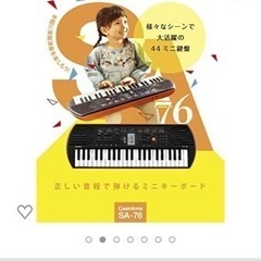 CASIO】ミニキーボード/電子ピアノ※正しい音程