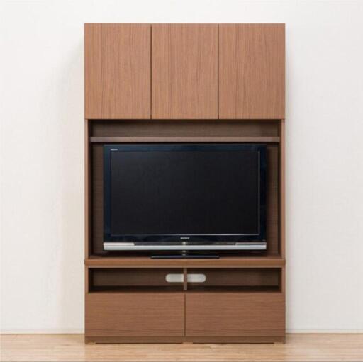 ☆最終処理☆美品/ニトリ テレビボード(ポルテ120TV MBR) 高品質 棚 