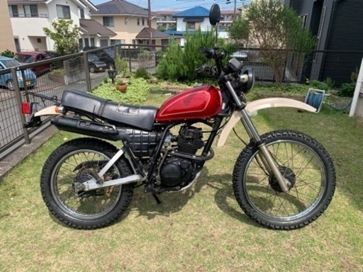 XT125 レストア中　実働車