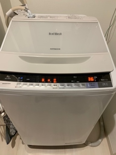HITACHI 洗濯機　2017年製　BEATWASH 8kg
