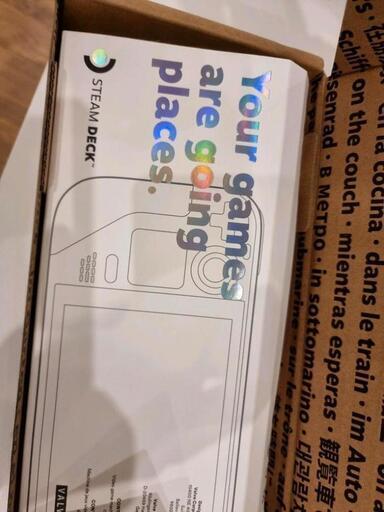 SteamDeck 512gb 新品販売